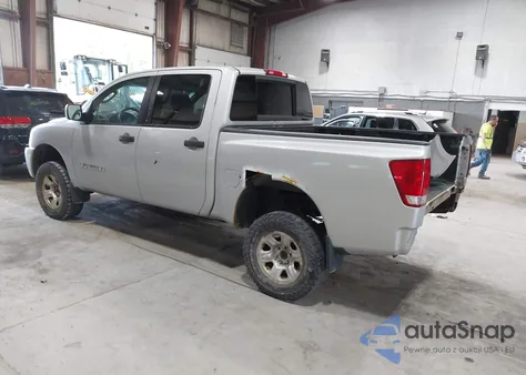 2007 Nissan Titan Xe z USA, uszkodzony, nr VIN 1N6AA07B27N229993